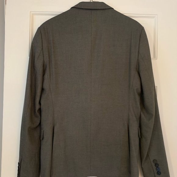 Zara Man Suit Jacket Grey - size 36 - Picture 3 of 7